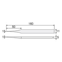 ホーザン 竹プローブ Pー806 1個(2本) 61-0487-57（直送品）
