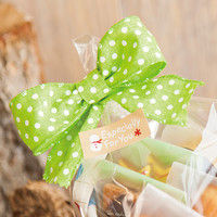 ヘッズ ナチュラルドットワイヤーリボングリーン-3 NDT-R3 1セット（5巻：1巻×5パック）（直送品）