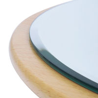 塩川光明堂 ウォールミラー クルーク 3939 幅390×奥行32×高さ390mm B0061 1枚（直送品）