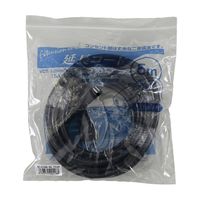 YAMAZEN 延長コード 5m1口タイプ 合計1500Wまで SーVCT1.25×2芯 EC-S1505BK 1個