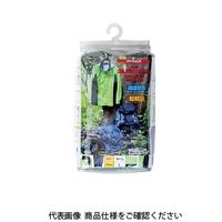 カジメイク 3Dブリーズレインスーツ オレンジ×ブラック S 7520-25-S 1着（直送品）