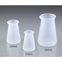 ニッコー・ハンセン PPコニカルビーカー 200mL 1個 3028-03 30-2803-55（直送品）