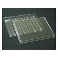 アズワン サンプル保管トレー 5枚入 210×297×25mm 1×4マス 61-9950-21 1セット(5枚)（直送品）