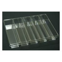 アズワン サンプル保管トレー(1枚入) 210×297×45mm 1×5マス T-008-05D(5マス)1マイ 1枚 61-9950-25（直送品）