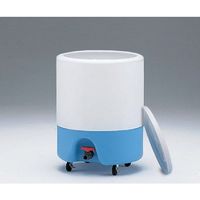 ニッコー・ハンセン テーパータンク丸型 100L 開放型・キャスター有 1個 7086-32 70-8632-55（直送品）