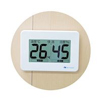 熱研 大型デジタル温湿度計 SN-908 1個 62-3842-53（直送品）