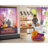 ヘッズ アメリカンハロウィンタペストリー-1 HWA-TA1 1セット（1枚：1枚×1パック）（直送品）