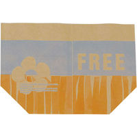 大阪ポリヱチレン販売 No.406-1 フリー100 ショート 2018 1包：100枚×10（直送品）