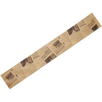 大阪ポリヱチレン販売 フランスパン紙袋ヨーロピアン柄（茶）No.90（大） 5721 1包：50枚×20（直送品）