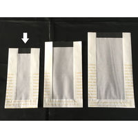 大阪ポリヱチレン販売 No.91 フェネット耐油紙袋（レシピ柄） 6877 1包：100枚×10（直送品）