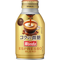 アサヒ飲料　WONDA（ワンダ） コクの微糖 ボトル缶 260g 1箱（24缶入）
