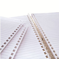 リヒトラブ AQUA DROPs ツイストノート セミB5 29穴 青緑 N1608-28 1セット(4冊)