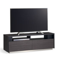 HAMILeX Badic（バディック）シリーズ リビングボード テレビ台 ブラック木目柄 幅1200×奥行350×高さ398mm B-7302 1台（直送品）