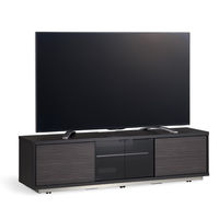 HAMILeX Badic（バディック）シリーズ リビングボード ブラック木目柄 幅980×奥行380×高さ398mm B-7321 1台（直送品）