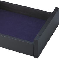 HAMILeX Badic（バディック） B-7126用 オプション引出しユニット ブラック木目柄 幅512×奥行400×高さ131mm BP-714（直送品）