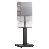 HAMILeX SBシリーズ スピーカースタンド ブラウン木目柄 幅1600×奥行310×高さ1521.6mm SB-709 1セット（2台）（直送品）