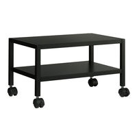 TIMEZ Aシリーズ テレビ台 オーディオラック ブラック 幅500×奥行300×高さ300mm TV-A50L 1台（直送品）