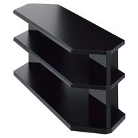 TIMEZ DJシリーズ テレビ台 オーディオラック ブラック 幅1350×奥行350×高さ370mm TV-DJ55 1台（直送品）