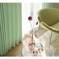 デザインライフ 遮光カーテン セーラ グリーン 幅1000×長さ2000mm V1302 1枚（直送品）