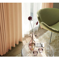 デザインライフ 遮光カーテン セーラ オレンジ 幅1000×長さ1350mm V1303 1枚（直送品）