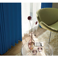 デザインライフ 遮光カーテン セーラ ダークブルー 幅1000×長さ2000mm V1304 1枚（直送品）