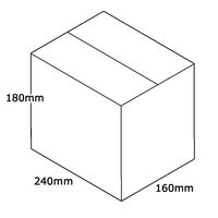 ダンボール A5用ー180 002122972 1ケース（20枚入）（直送品）