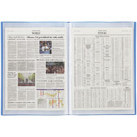 リヒトラブ リクエスト クリヤーブックA2S 20ポケット クリアー G3117-1　1冊