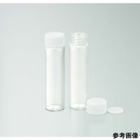 日電理化硝子 ねじ口びん(標準セット) 透明 0.6mL Sー06 1箱(96本入) 250101 1箱(96個) 3-3640-01（直送品）