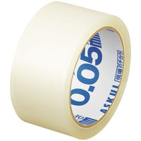 【復活特別価格】現場のチカラ 軽梱包用OPPテープ 0.05mm厚 幅48mm×長さ50m アスクル 1セット（150巻入） オリジナル