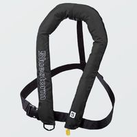 エスコ ライフベスト(黒) EA915DD-13 1個（直送品）