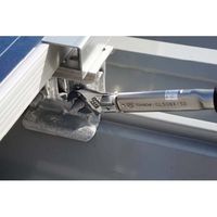 エスコ 40ー280N・m/φ22mm トルクレンチ(ヘッド交換式 EA723WG-6 1台（直送品）