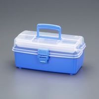 エスコ 310x162x143mm 工具箱(皿付) EA505-1A 1セット(5個)（直送品）