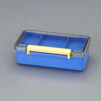 エスコ 210x120x 64mm 中皿付工具箱(防滴構造) EA508WB-2A 1セット(10個)（直送品）