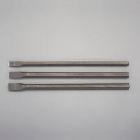 エスコ 3本組 超ロング平タガネセット EA572MD 1セット(1St)（直送品）