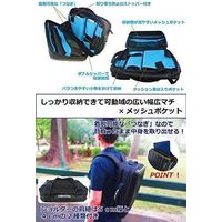 中正機械 MBー001BK ポリカーボネイト3WAYリュック ブラック 1セット(2個)（直送品）
