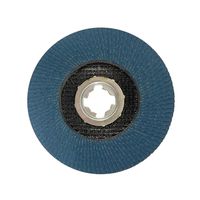 グローバルソー 研磨ディスク ガチフラX XーLOCKシステム専用 外径125mm 粒度60 GGWーXZー125ー60 1セット(5枚)（直送品）