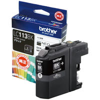 ブラザー（brother） 純正インク LC113BK ブラック LC113/115シリーズ（わけあり品）