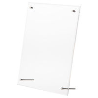 片面用L型　ビス留めカード立て　レジサイン　B5　1個　アスクル オリジナル  オリジナル（わけあり品）