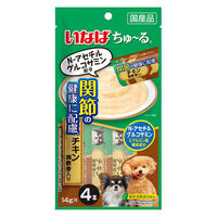 いなば CIAO チャオ ちゅーる 関節の健康に配慮 チキン 鶏軟骨入り (14g×4本) 10袋 ちゅ～る ドッグフード 犬用 おやつ