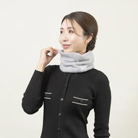 ランテル・メディエール [TOLYO LM]カシミヤ100% 男女兼用 マフラー ディープグレー LM-2001DGR 1個（直送品）
