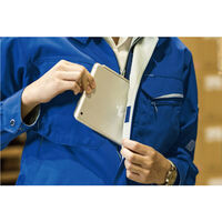 サンエス 長袖ブルゾン 4ブルー LL WA20471 1着（直送品）