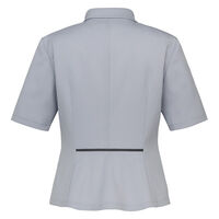 サーヴォ オーバーブラウス 半袖 レディース 制服 事務服 パウダーブルー 9号 GOBL-2602-K1 1着（直送品）