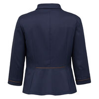 サーヴォ オーバーブラウス 七分袖 レディース 制服 事務服 ネイビー 19号 GOBL-2601-K3 1着（直送品）