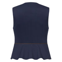 サーヴォ ベスト レディース オフィス 制服 事務服 ネイビー 7号 GVEL-2603-K3 1着（直送品）