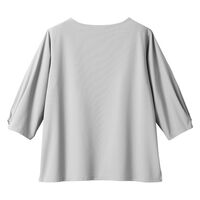 サーヴォ カットソー 七分袖 レディース 事務服 ライトグレー 4L GCSL-2609-B1 1着（直送品）