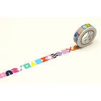 【アウトレット】【Goエシカル】訳あり カモ井加工紙 mt×Kapitza Symbols MTKAPI05 幅15mm×長さ10m 1個