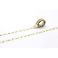 【アウトレット】【Goエシカル】訳あり カモ井加工紙 mt ex メッセージ MTEX1P159 幅15mm×長さ10m 1個