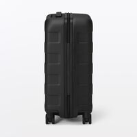 無印良品 バーを自由に調節できる ハードキャリーケース （36Ｌ） 黒 タテ54×ヨコ37×マチ24cm 良品計画