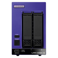 LAN DISK(HDL2-Z25WI3BBシリーズ)2ドライブ法人向けNAS HDL2-Z25WI3B08B 1台（直送品）