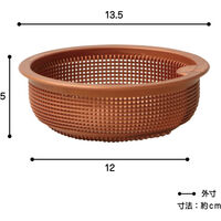 清水産業 浅型ゴミカゴ 銅粉入り キッチン 排水口 77977 1個（直送品）